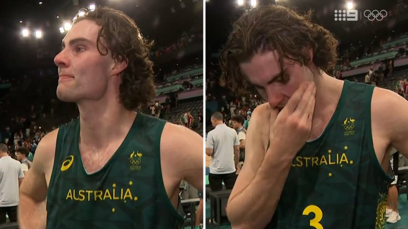 'It kills me': Giddey's teary interview