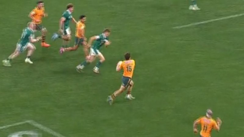 Campbell scores on Wallabies return