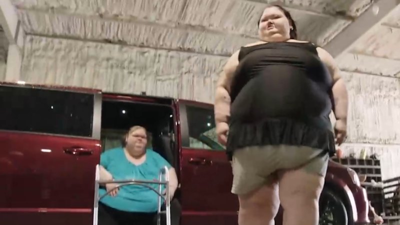 1000-Lb Sisters Tammy and Amy Slaton revist scrapyard where they had to weigh themselves
