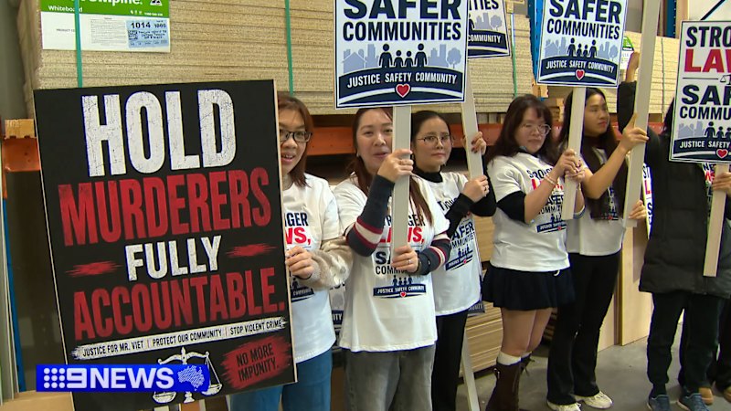 Locals demand tougher bail laws following shopkeeper's death
