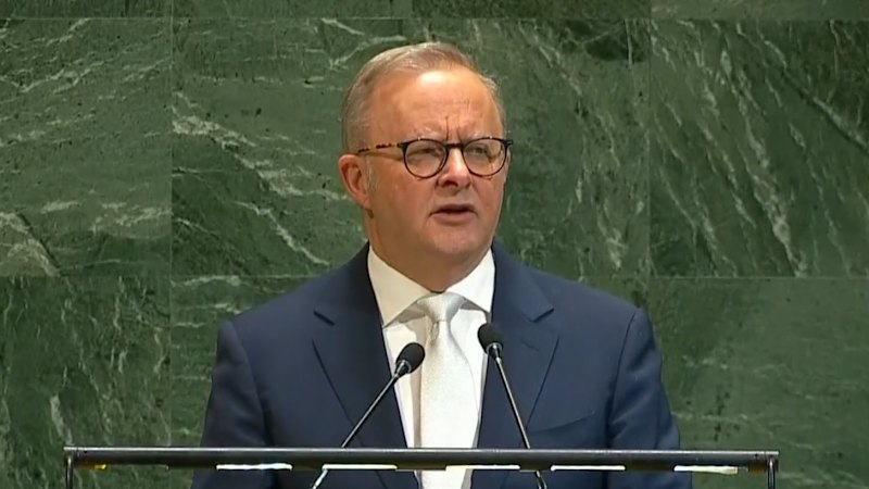 Video: Anthony Albanese Addresses the United Nations