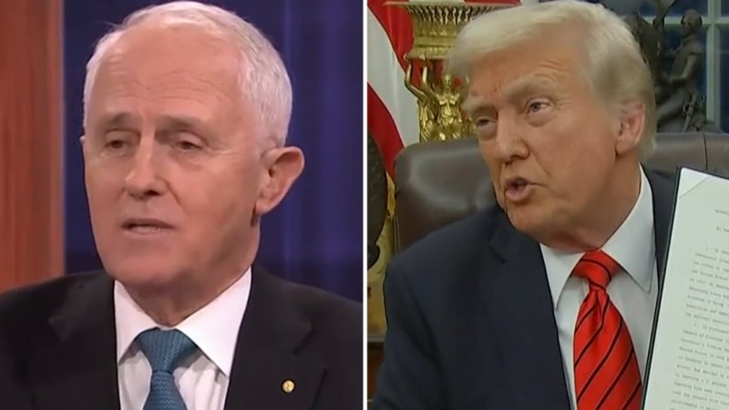 War of words between Turnbull, Trump