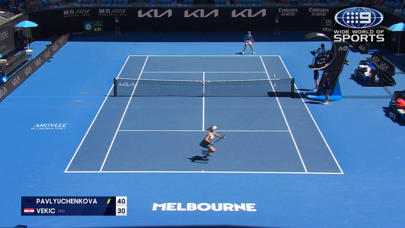 Australian Open Highlights: Anastasia Pavlyuchenkova v Donna Vekic