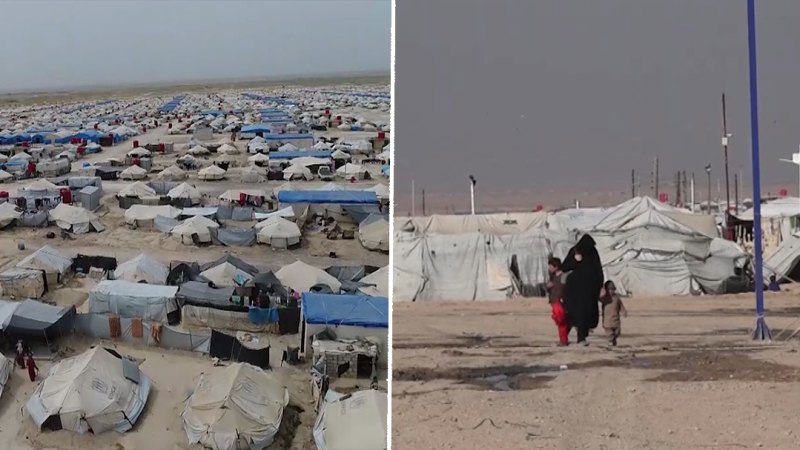 Suriye gözaltı kampından eve dönen Avustralyalı kadın ve çocuklar