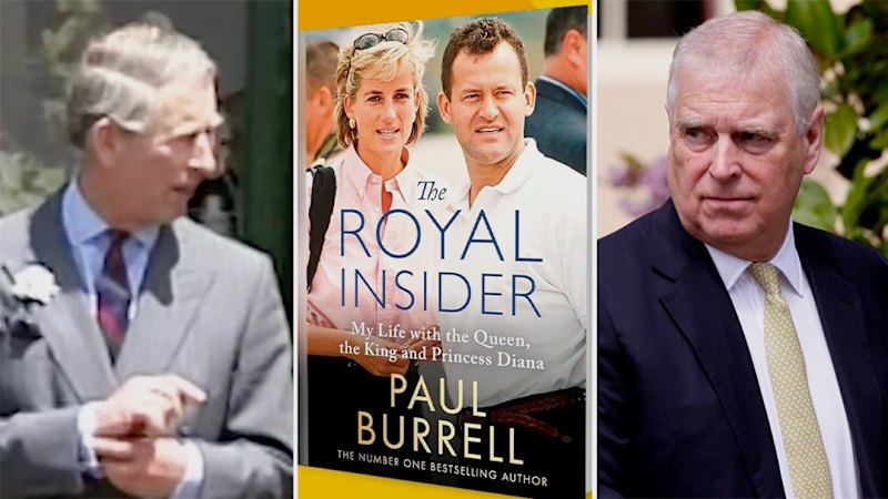 Paul Burrell v novi knjigi razkriva zgodbe o kraljevi družini in kritizira princa Andrewa