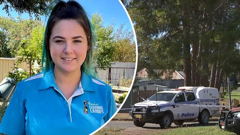 Man charged with murdering young mother in NSW town 