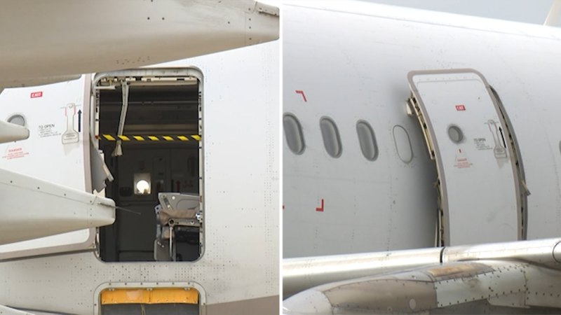 Güney Kore'de uçuş sırasında bir kişinin çıkış kapısını açması sonucu yolcular yaralandı
