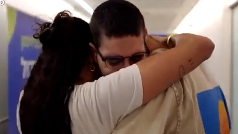 Israeli hostage Evyatar David is reunited with loved ones