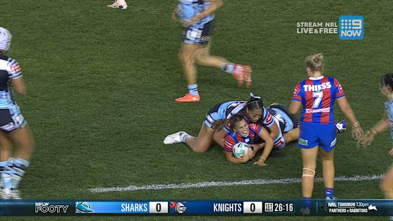 NRLW Round 1: Sharks vs Knights highlights played at Ocean Protect Stadium