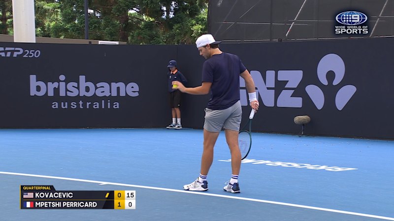 What researchers learned from the latest 2026 Brisbane International Highlights: Aleksandar Kovacevic v Giovanni Mpetshi Perricard update
