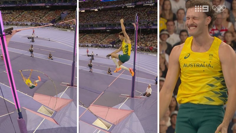 Aussie misses pole vault podium