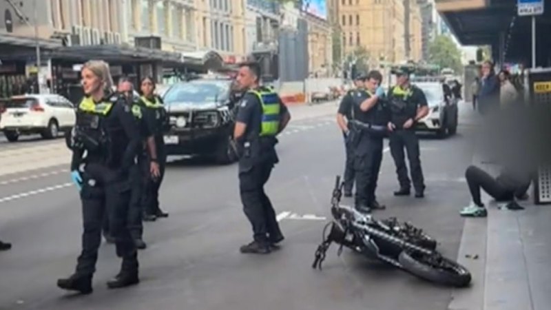 Teen charged after hitting police officer on ebike