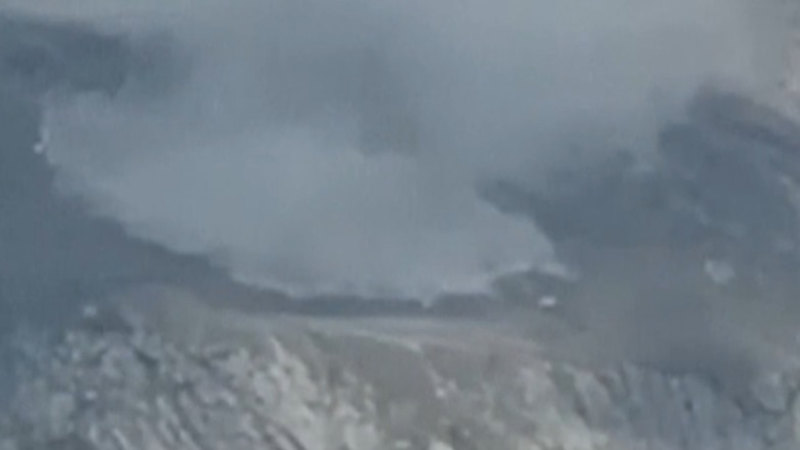 İtalya Alplerinde dağ buzulları çöktü