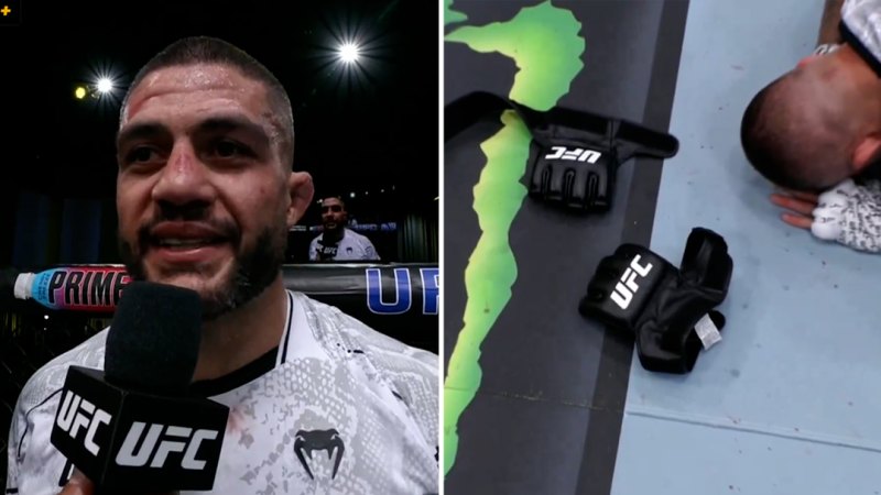Aussie UFC star's shock retirement call