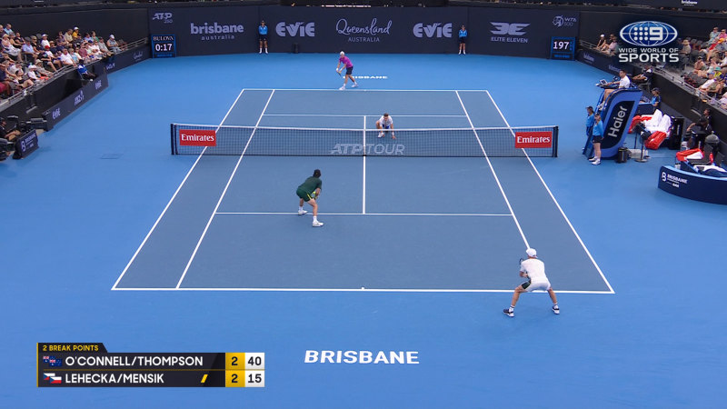 Brisbane International Highlights: O’Connell & Thompson v Lehecka & Mensik