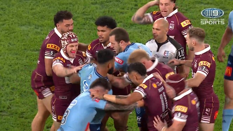 Young's ugly act sparks small melee