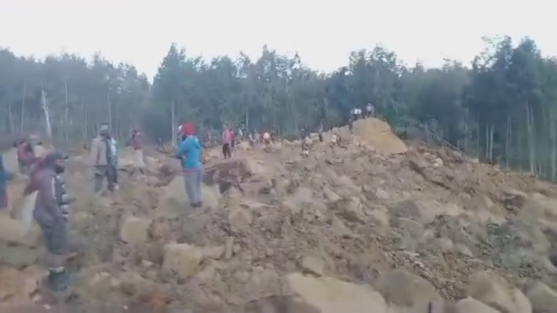 More than 100 feared dead in PNG landslide