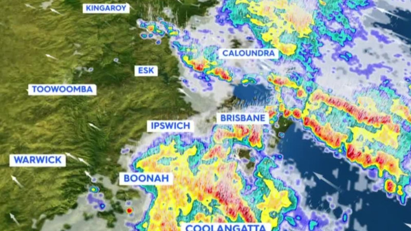 Wild weather hits Gold Coast
