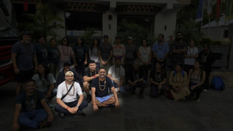 Brisbane family waits for news of husband after Nepal flash flooding