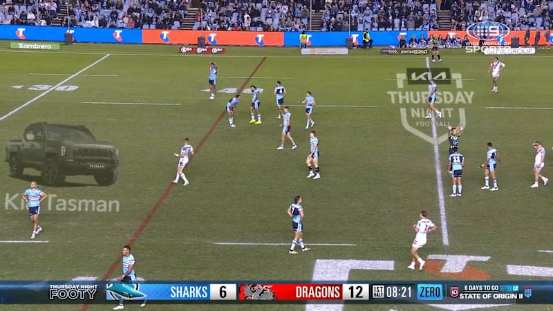 Sharks star sin binned
