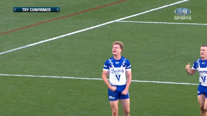 Video: Galvin Scores First Finals Try