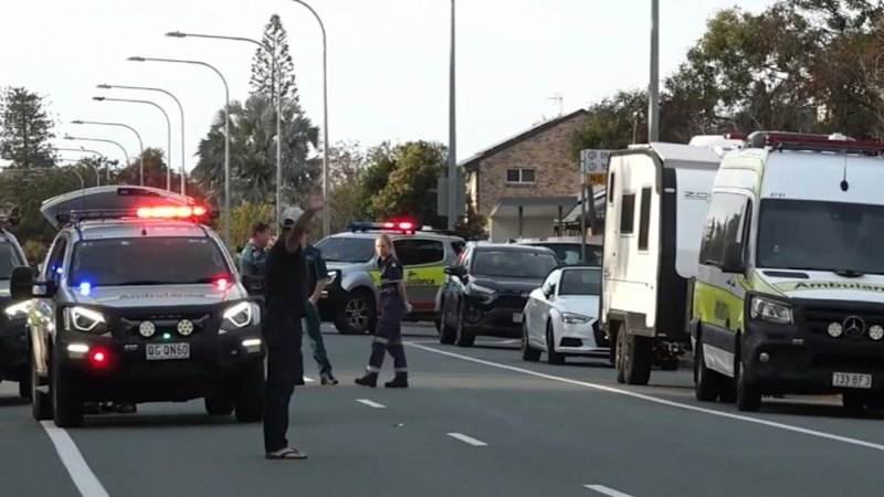 Woman fighting for life after being hit by stolen car