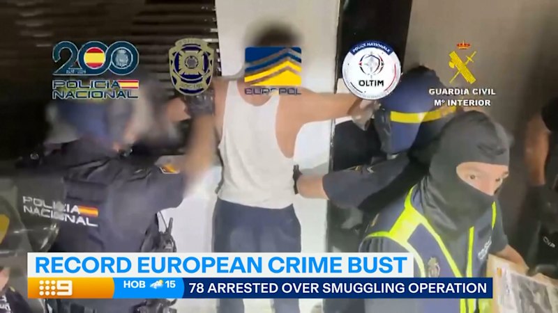 Büyük Avrupa kaçakçılık ağları devasa operasyonla çökertildi