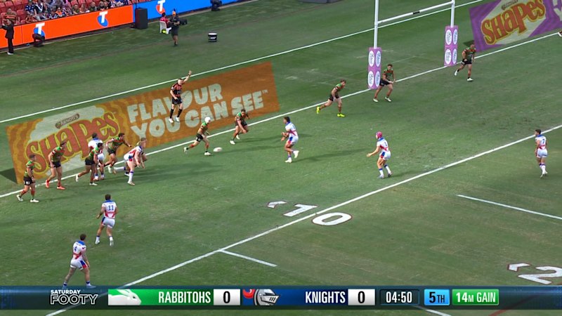 Ponga, Sharpe combine for brilliant try
