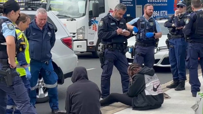 Trio arrested after child injured in crash following Sydney police pursuit