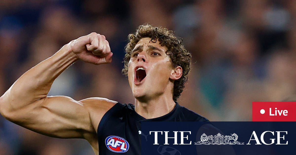 AFL 2023 round 2 LIVE updates: Blues hold their nerve to beat Cats as big forwards star; AFL round 2 team selections announced