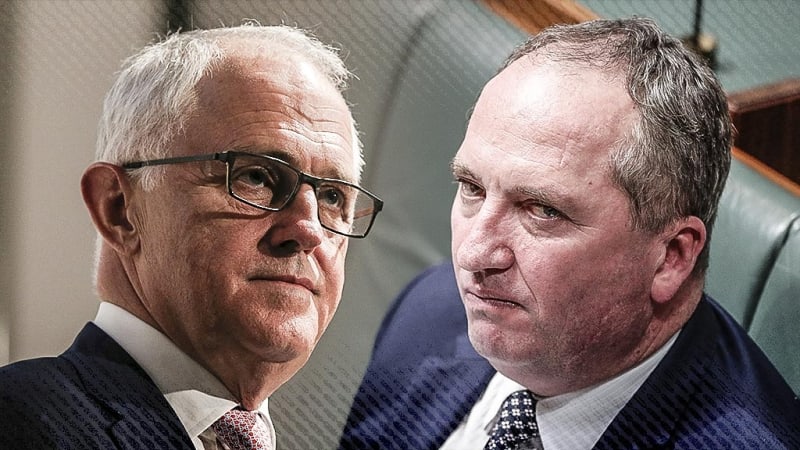 Malcolm Turnbull and Barnaby Joyce meet face-to-face to ...