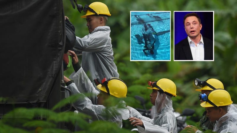 Thailand cave diver dismisses Elon Musk's mini sub offer as a stunt