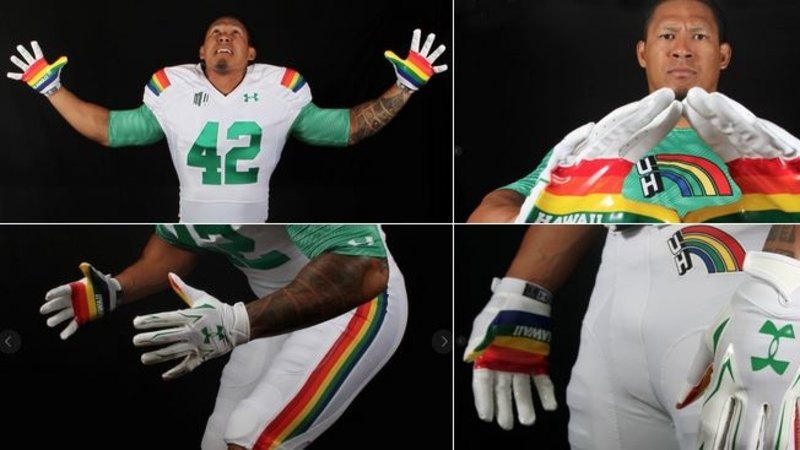 hawaii rainbow warriors football