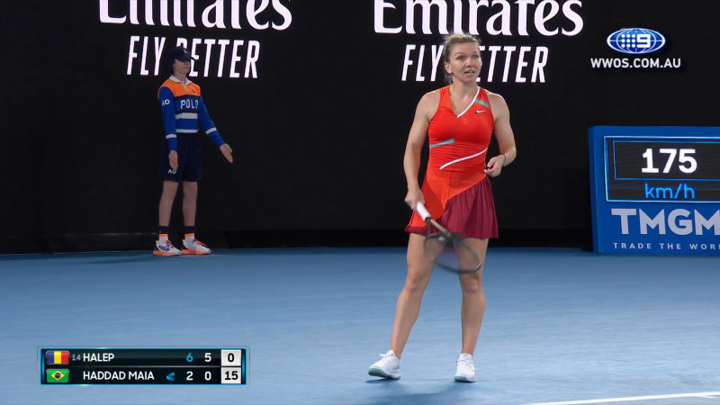 Halep live stream on sale free