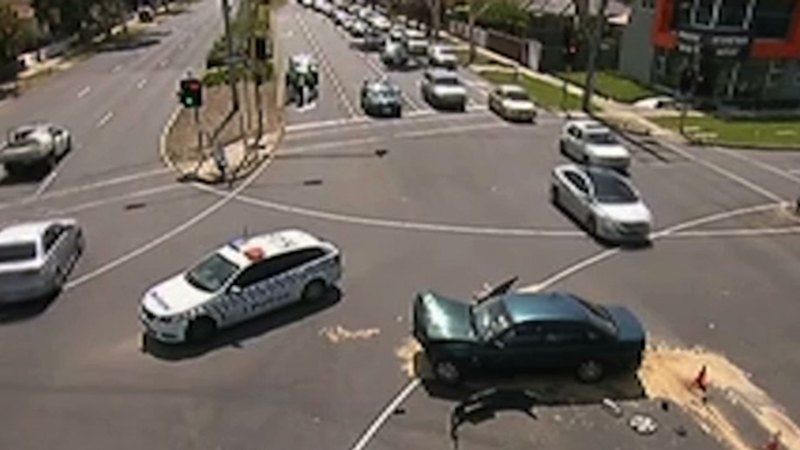 Video: Dramatic End To Police Chase