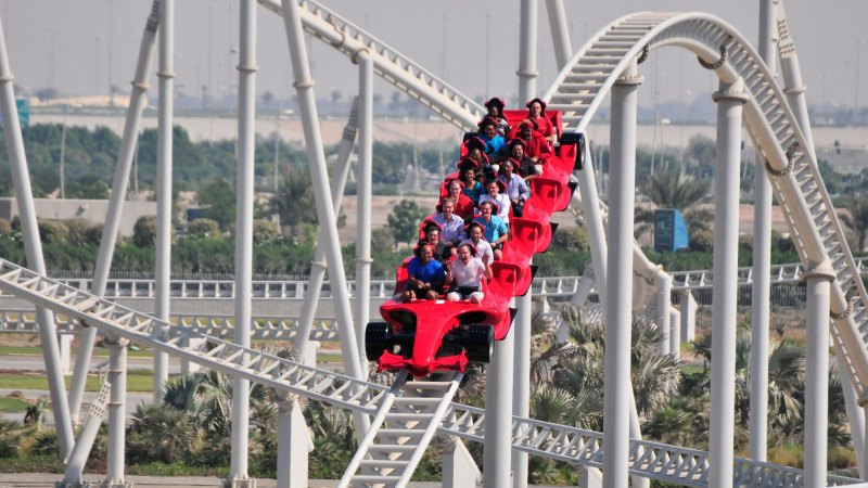 Ferrari World Abu Dhabi The world s largest indoor theme park