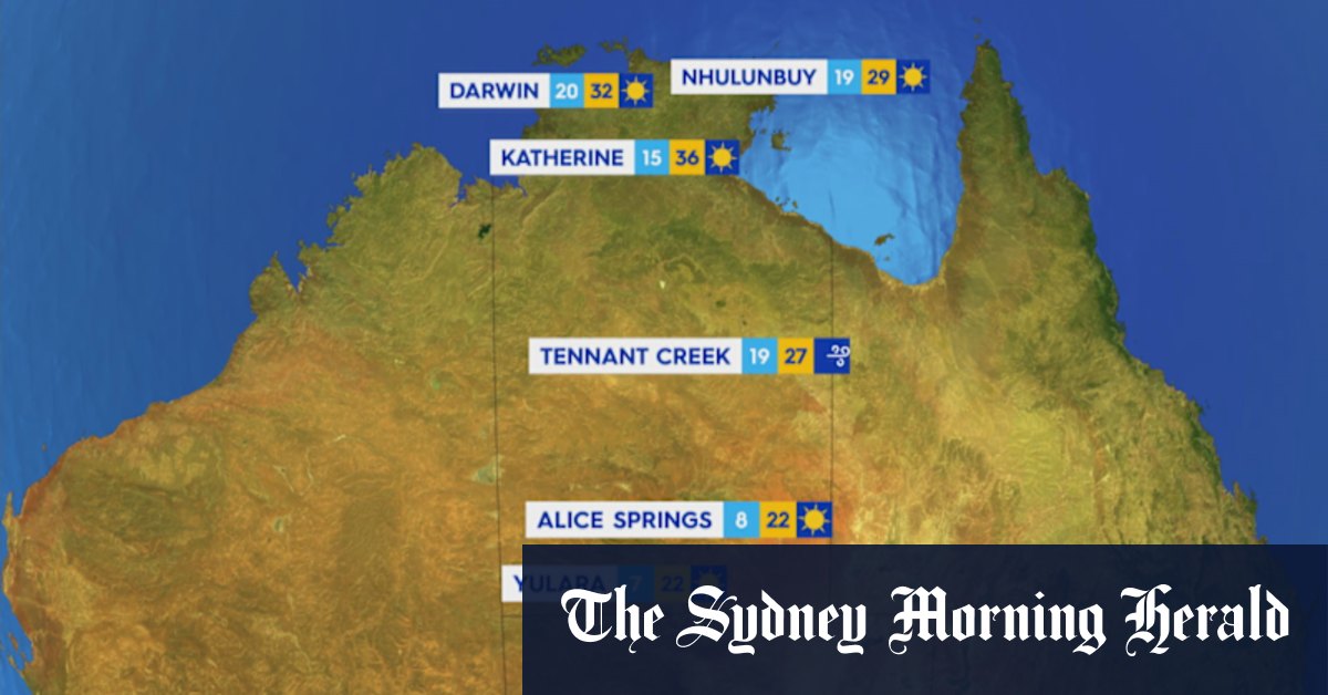 National weather forecast for Friday August 18