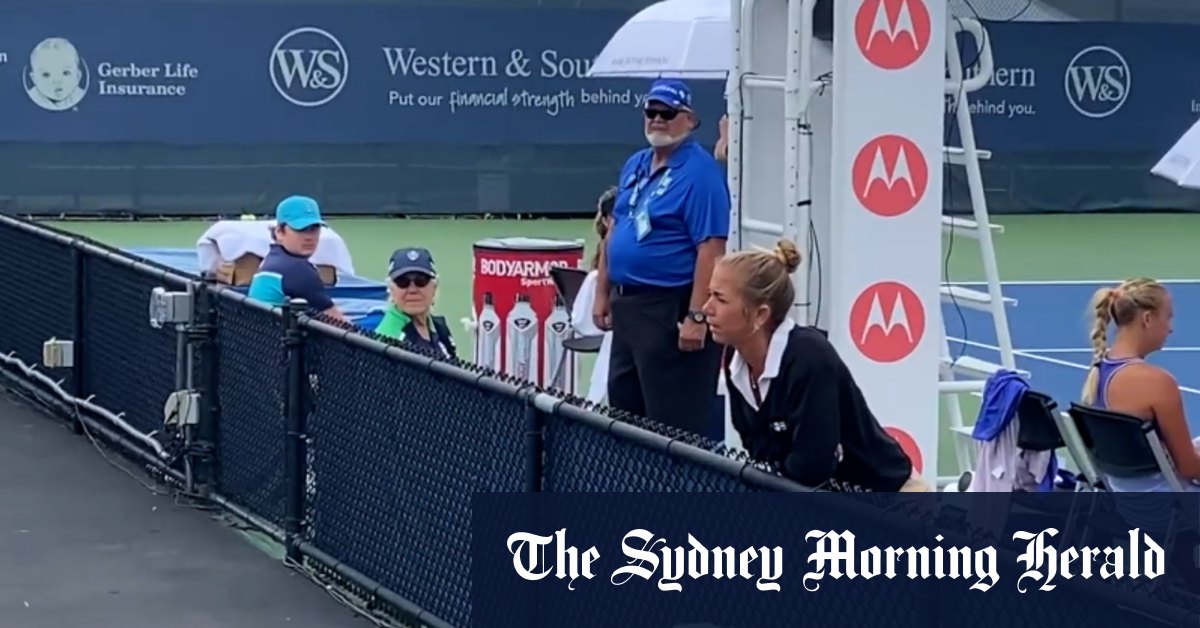 Tennis fan asked to leave event after flag furore - Last Minute Instant News