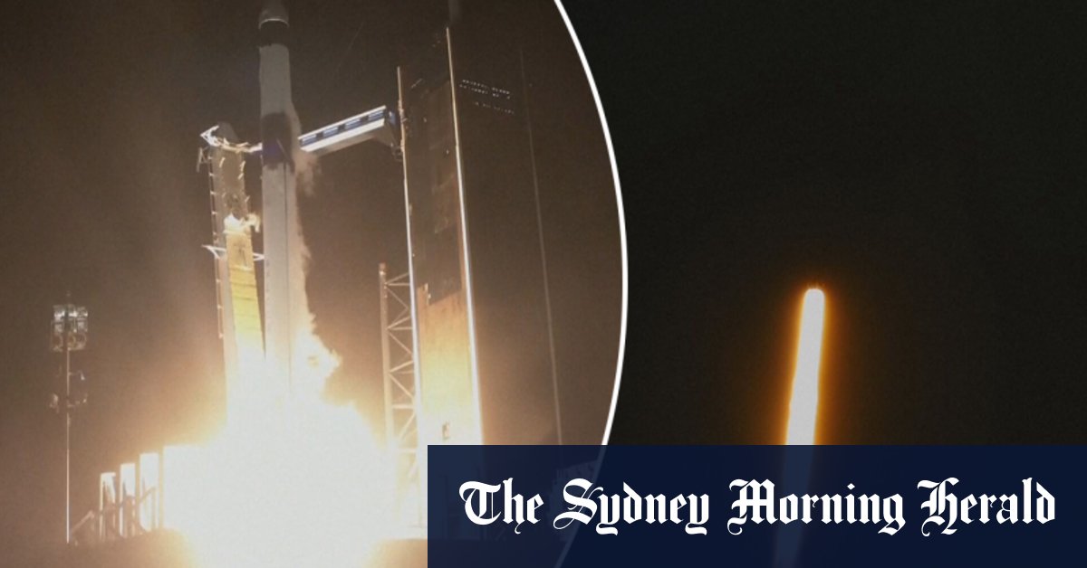 SpaceX, NASA launch four astronauts from four countries