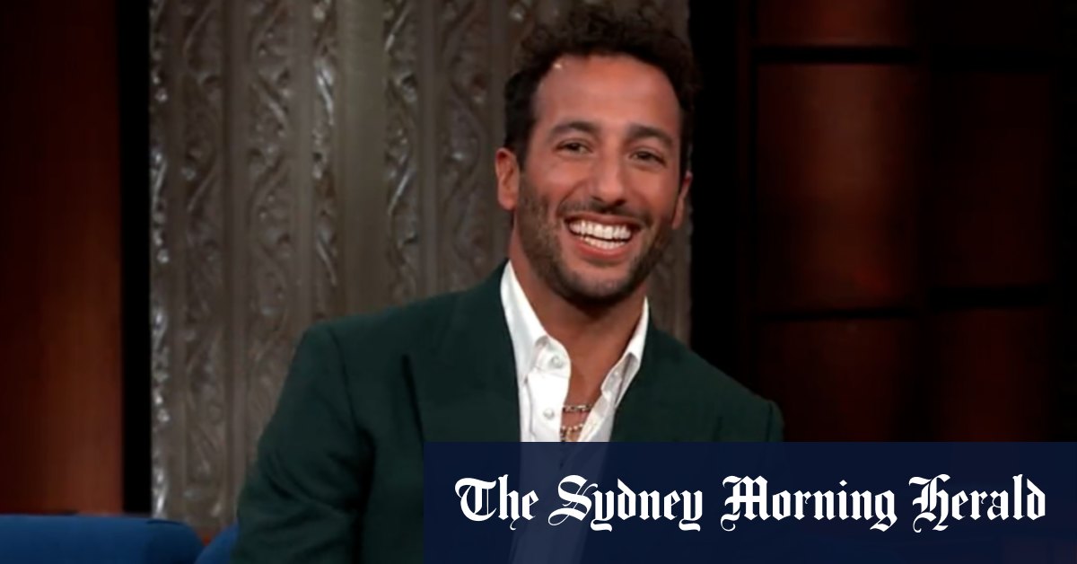 Daniel Ricciardo’s hilarious late-night interview