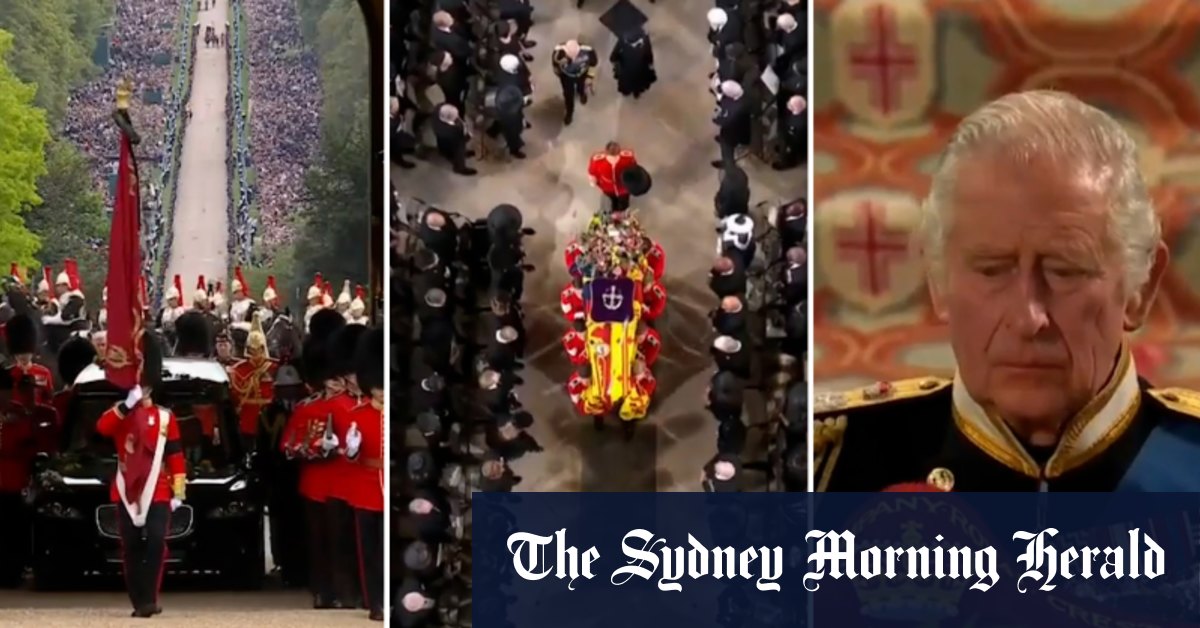 Video Queen Elizabeth Ii Laid To Rest 3738