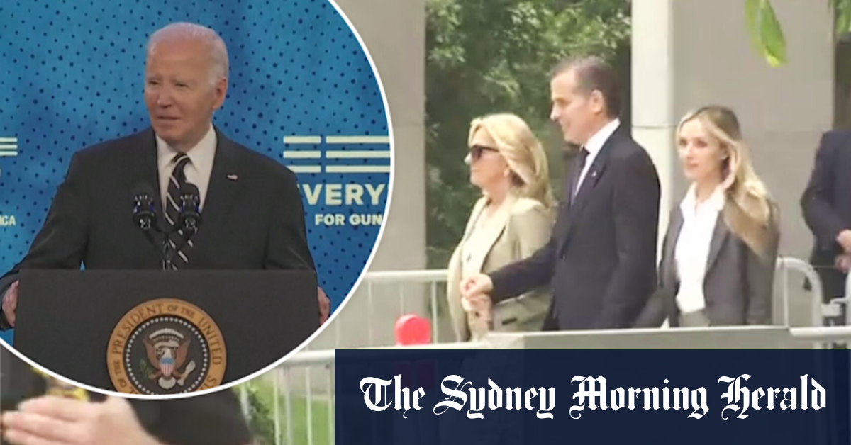 Son of US President Joe Biden found guilty on gun charges