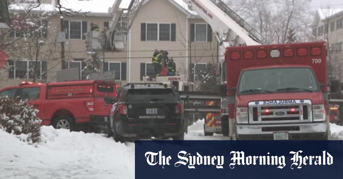 Firefighters rescue woman trapped inside garbage truck in US