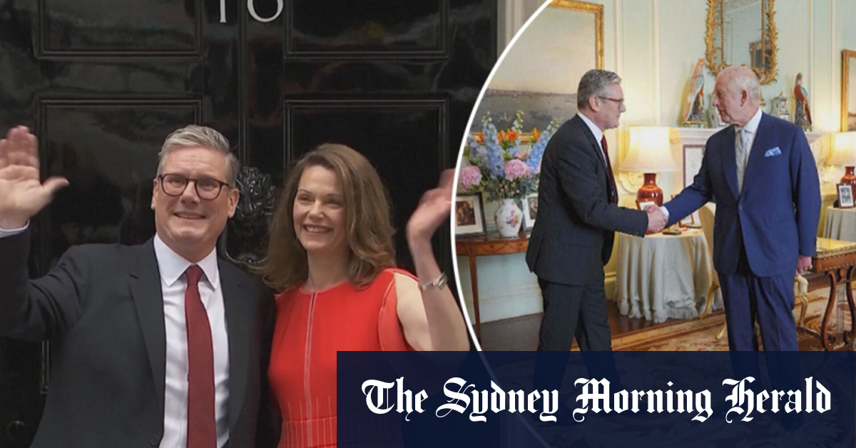 Keir Starmer takes power as new UK prime minister
