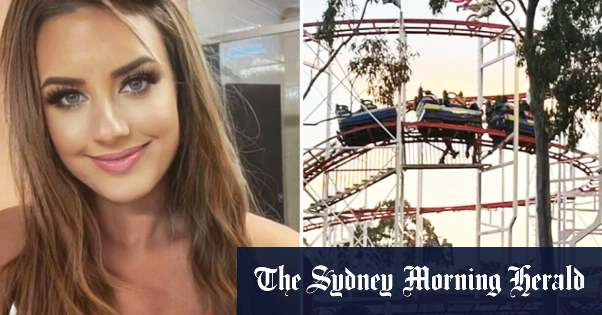 Video Woman remains in critical condition after being hit by rollercoaster carriage