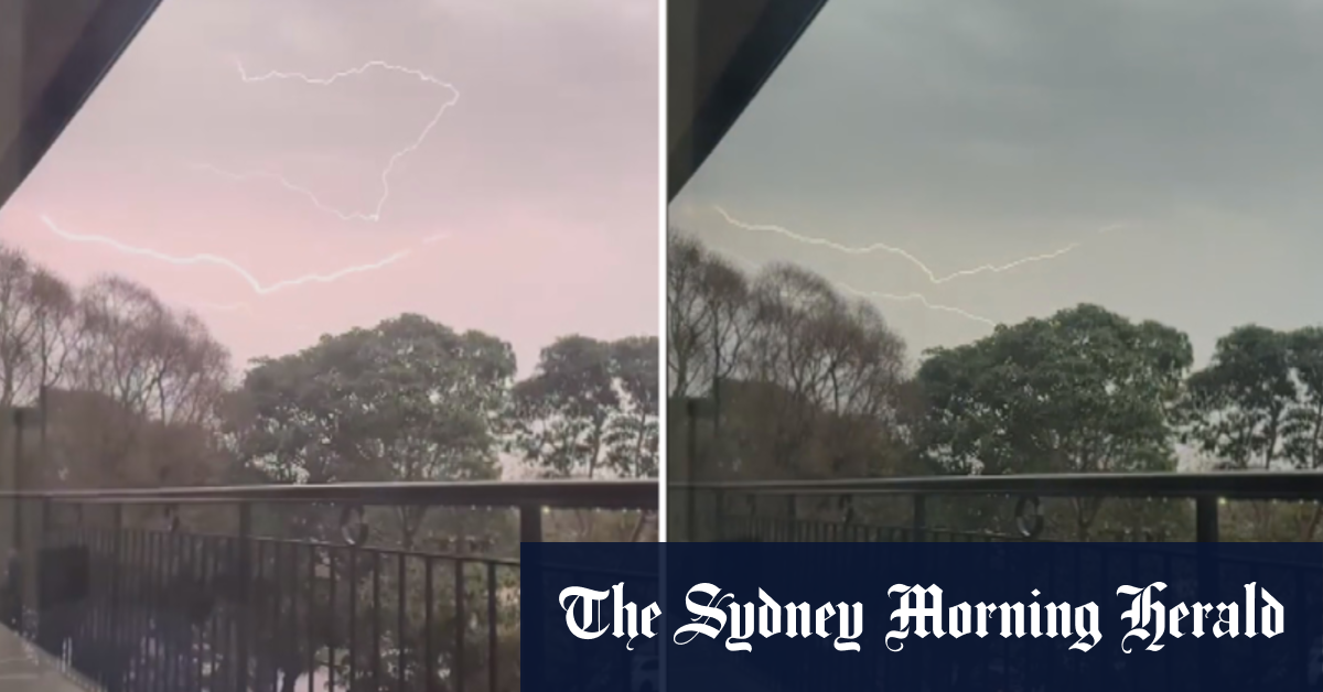 Sydney cleaning up today after freak storm brought heavy rain and hail