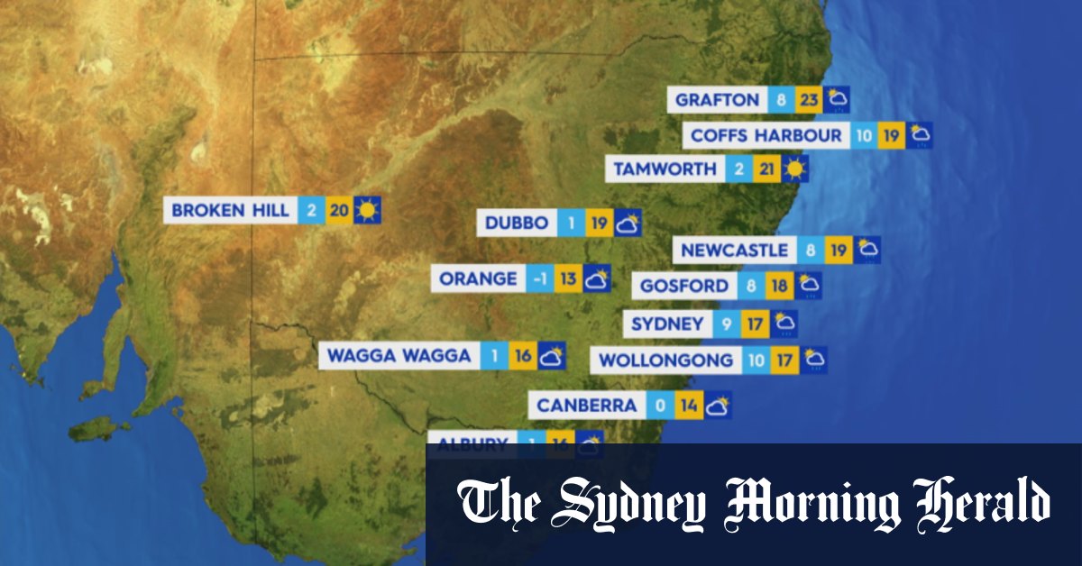 National weather forecast for Wednesday August 16