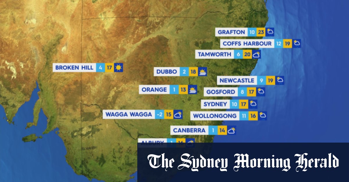 National weather forecast for Tuesday August 15