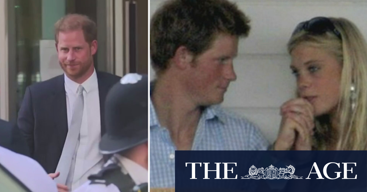 Prince Harry chokes up during testimony in UK phone hacking case