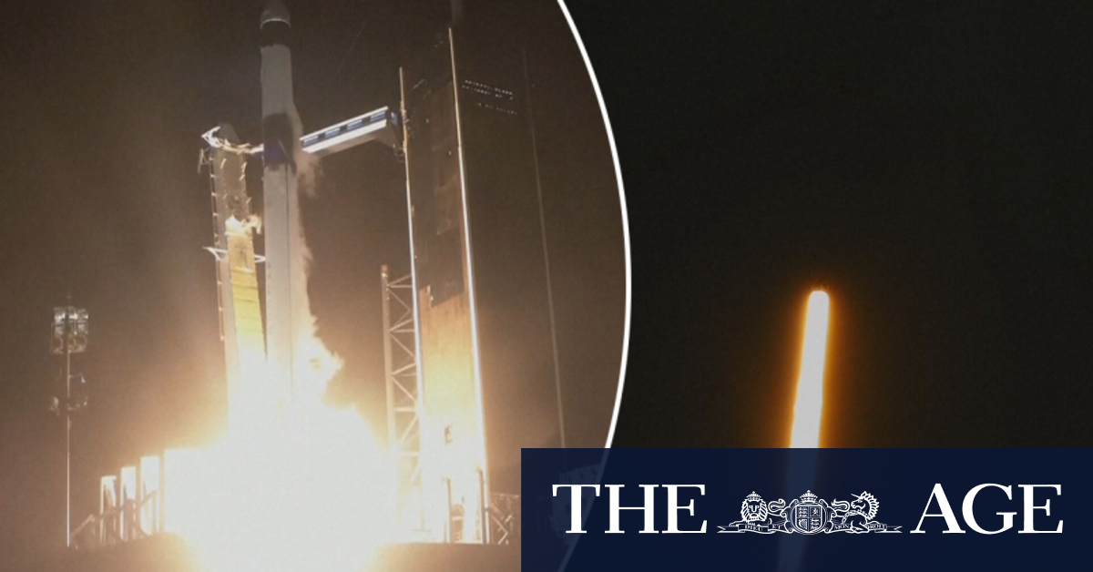 SpaceX, NASA launch four astronauts from four countries